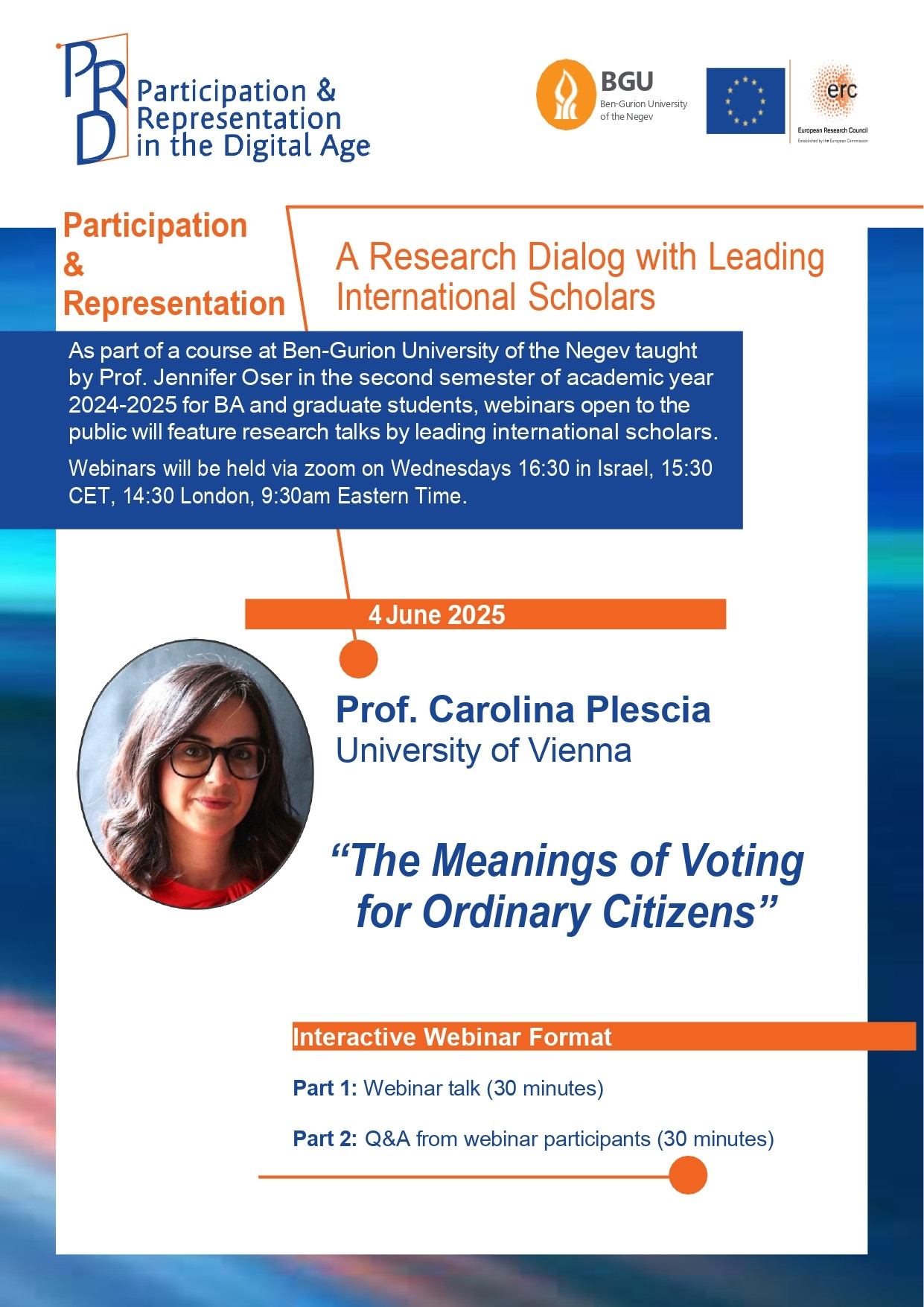 Prof. Carolina Plescia